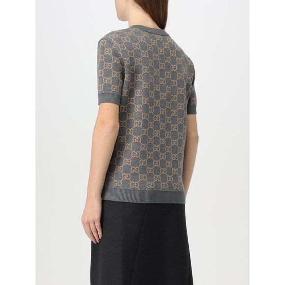 Gucci Sweater Woman Grey Women - Picture 3 of 4